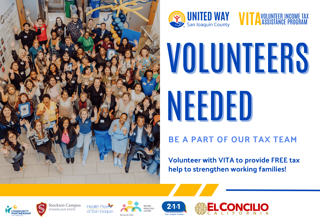 UWSJC VITA Volunteers Needed