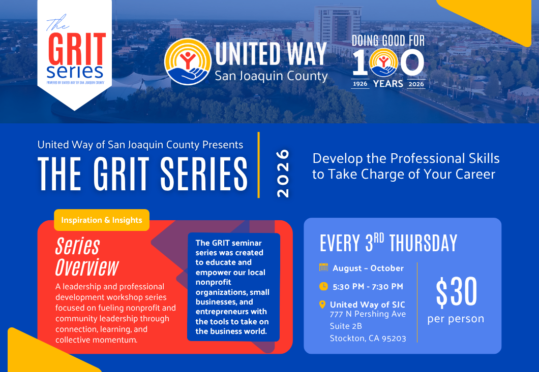 The GRIT Series Every 3rd Thursday from August to October 2026